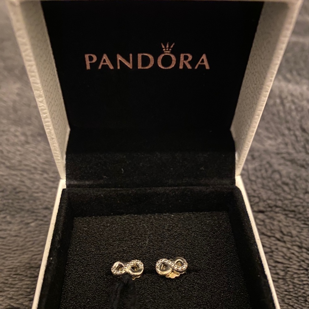 Pandora Infinity Earrings
